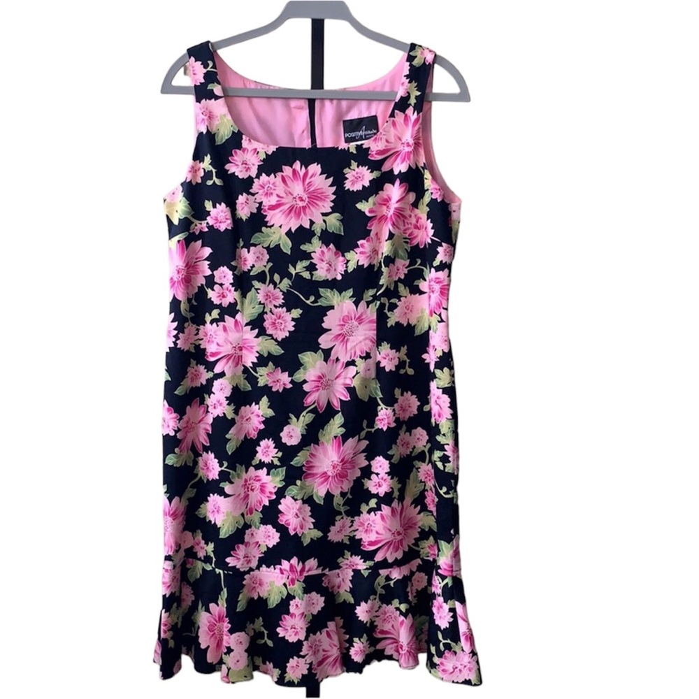 Positive Attitude Floral Sleeveless Dress